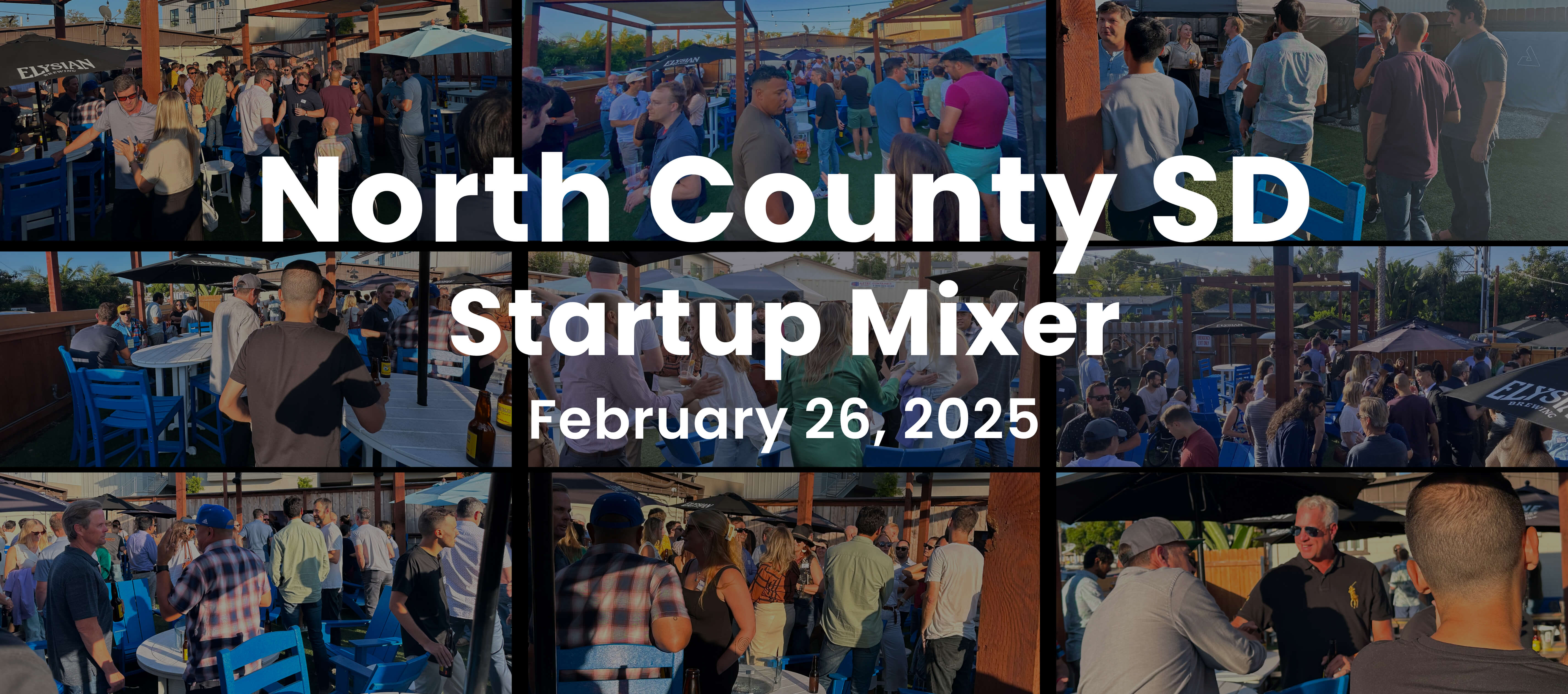 February's North County SD Startup Mixer
