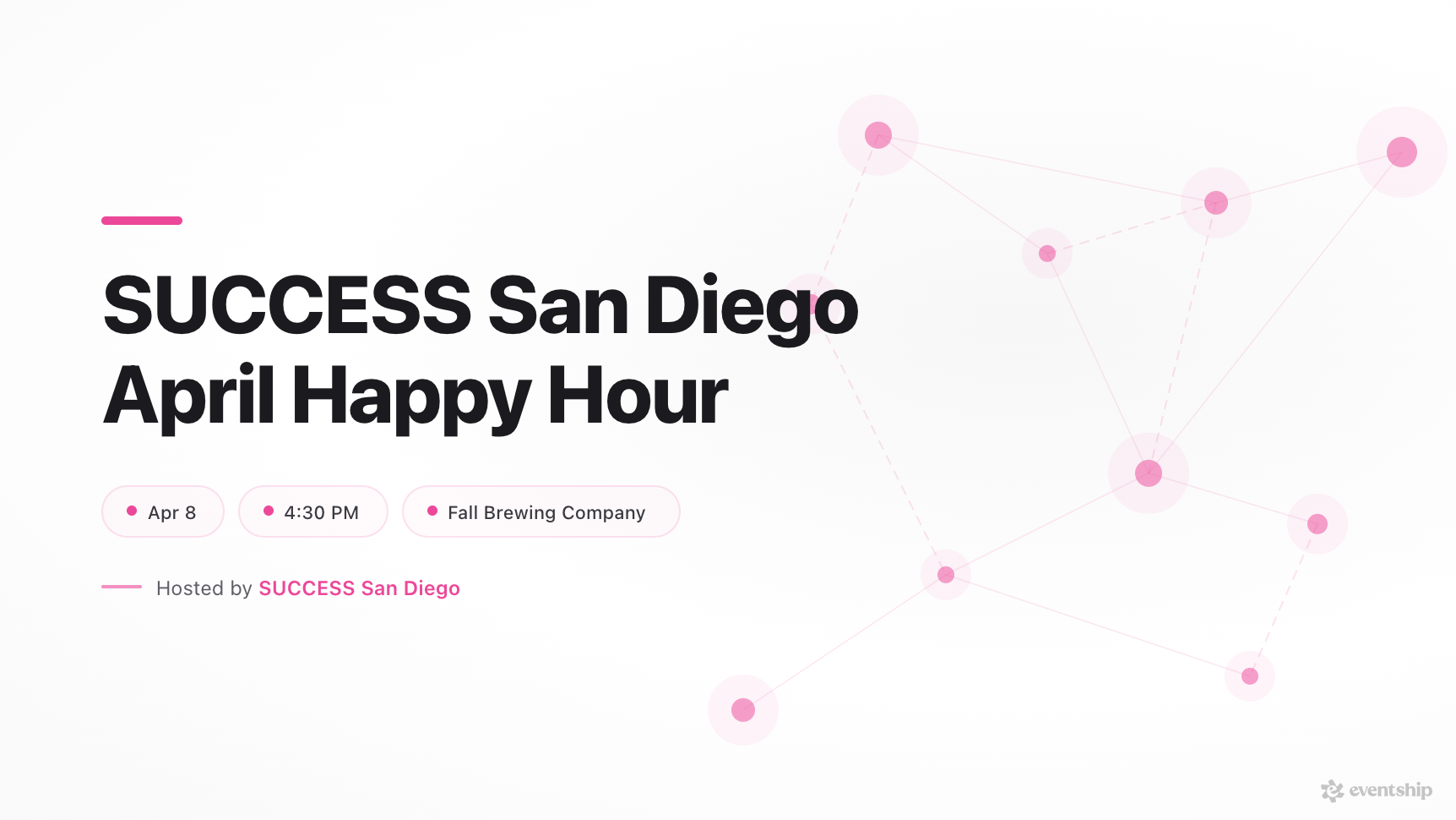 SUCCESS San Diego April Happy Hour and Book Swap