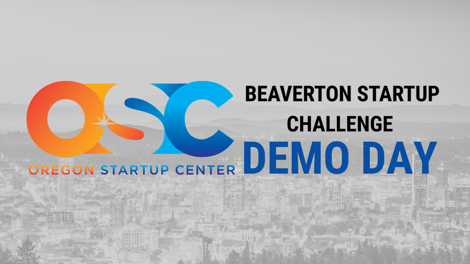 Beaverton Startup Challenge Demo Day