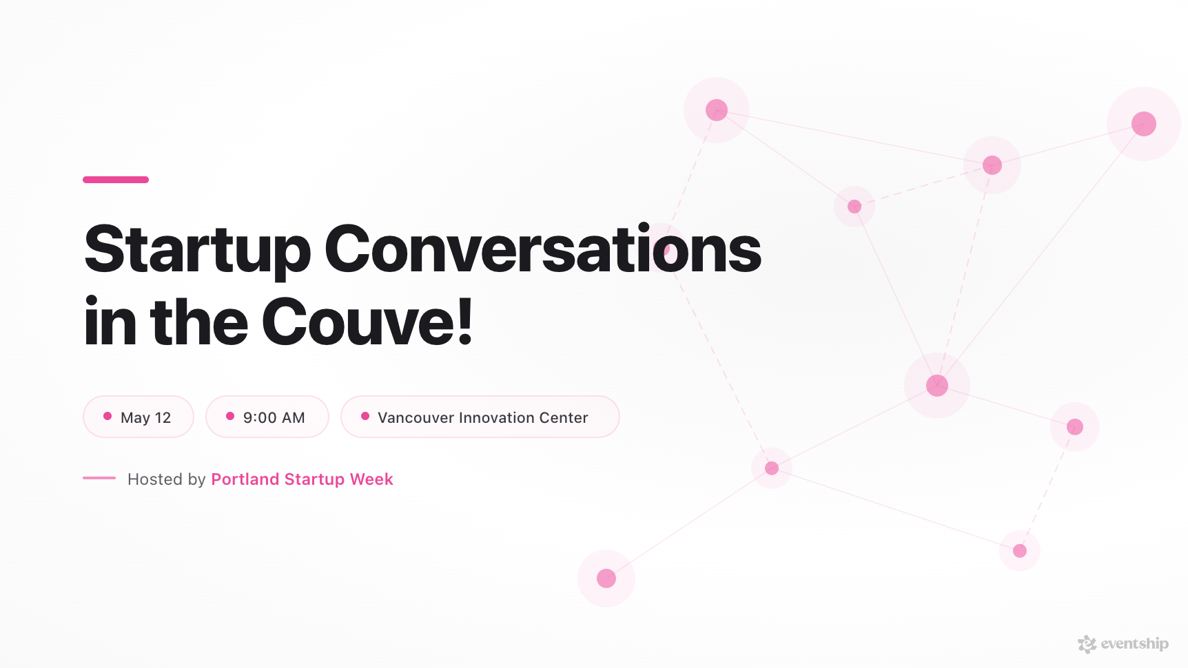 Startup Conversations in the Couve! 