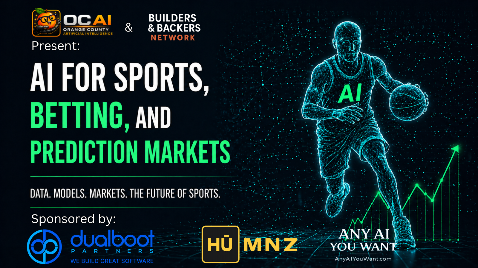 AI in Sports, Betting, & Prediction Markets - W/ Open Bar & Indoor Golf
