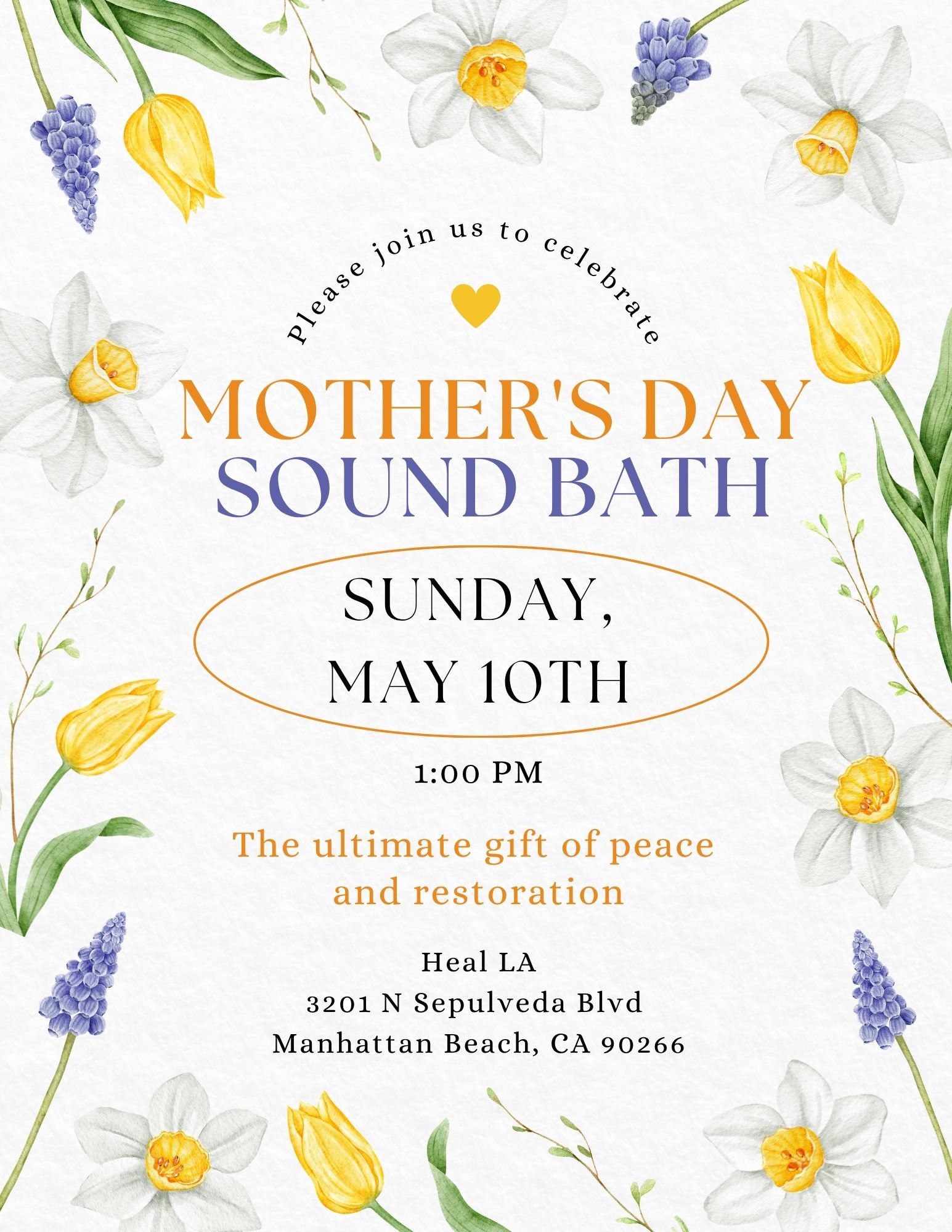 Mother's Day Sound Bath Manhattan Beach