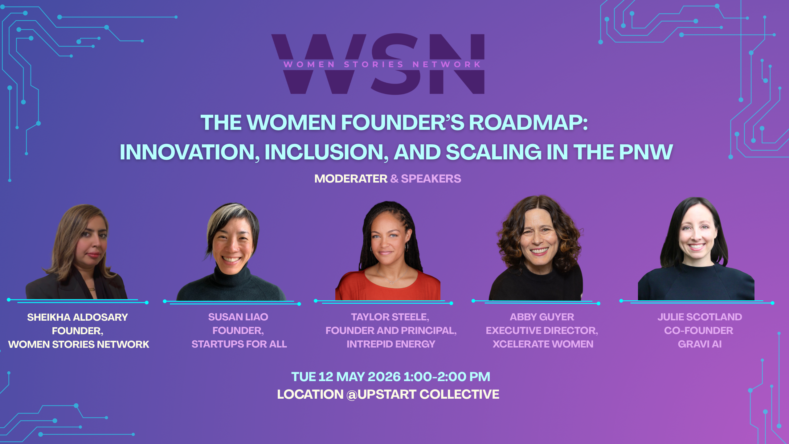 The Women Founder’s Roadmap: Innovation, Inclusion, and Scaling in the PNW 