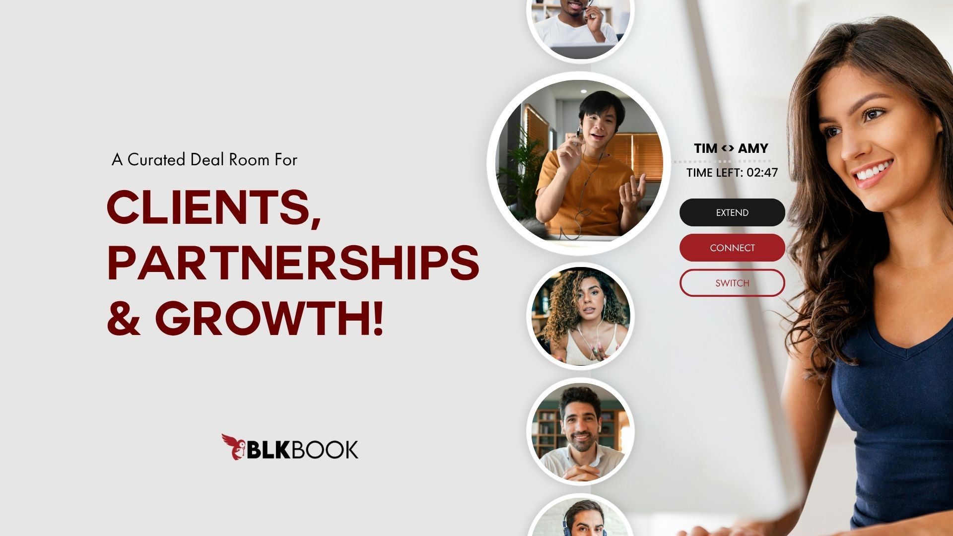 Curated 1:1 Business Matching for Clients, Partnerships & Growth