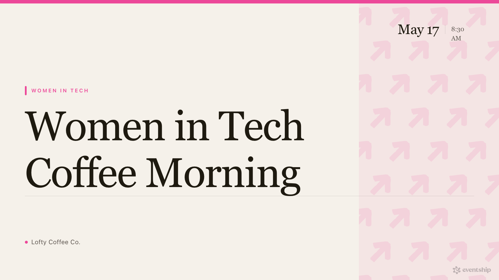 Women in Tech Coffee Morning