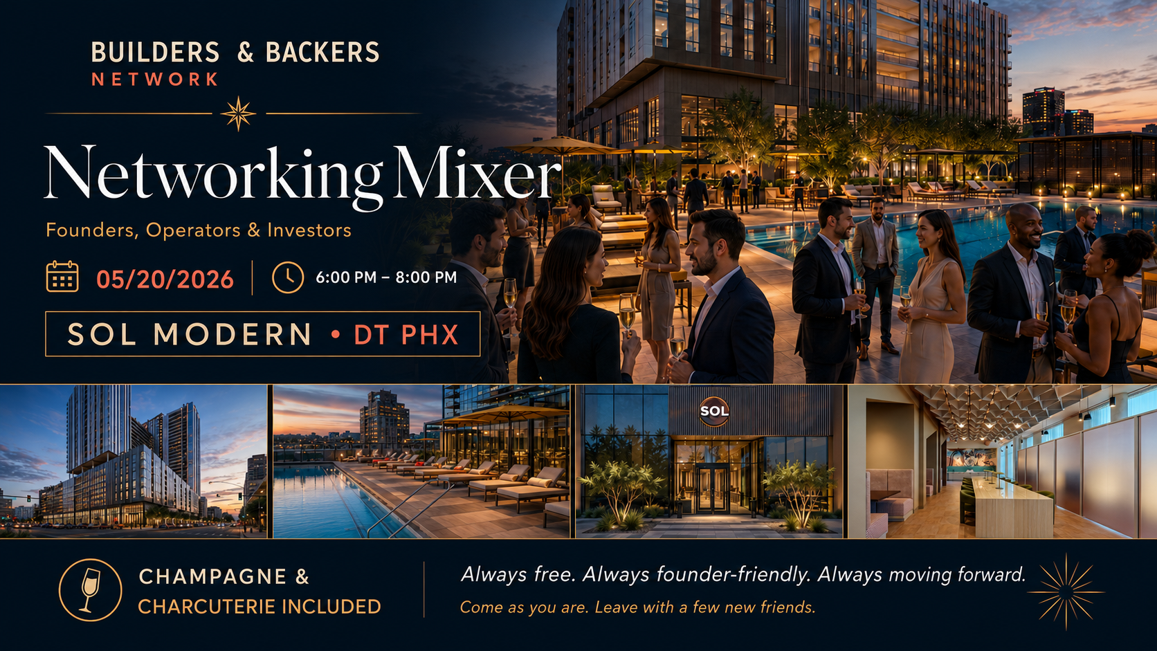 Builders & Backers Mixer - PHX
