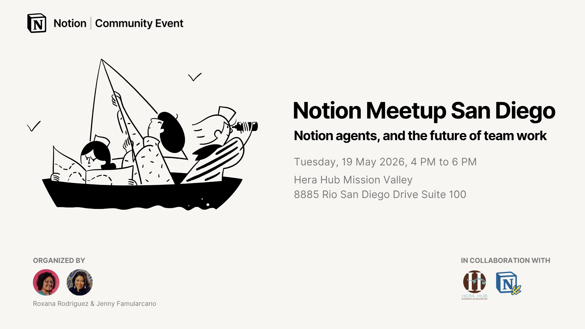 Notion Meetup San Diego: Notion agents, and the future of team work