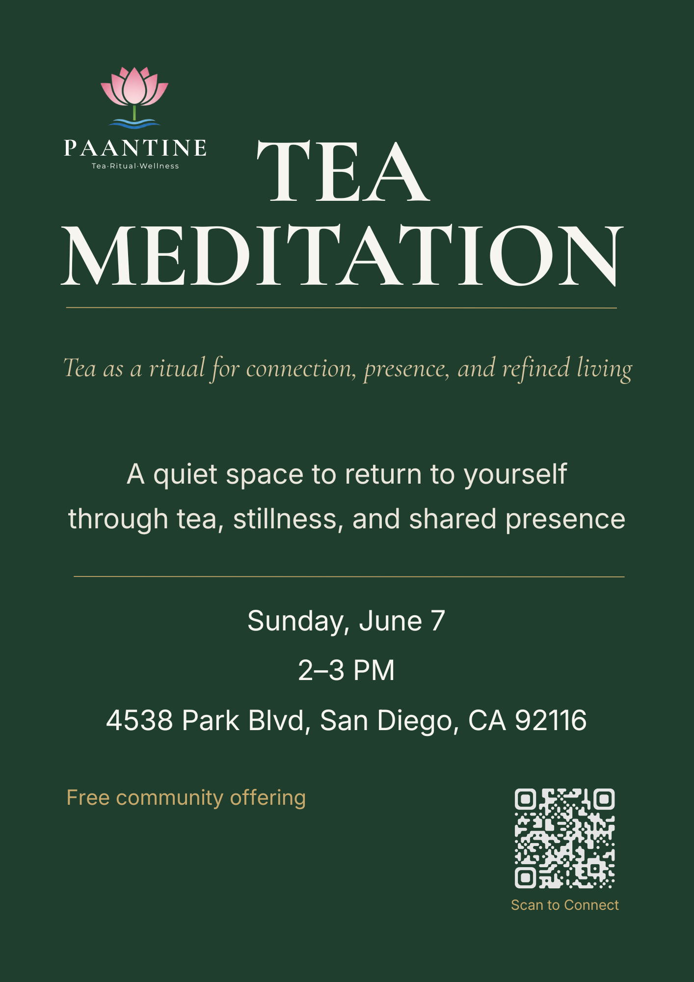 Tea Meditation
