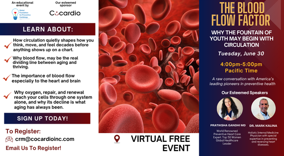 The Blood Flow Factor: Why The Fountain Of Youth May Begin With Circulation 