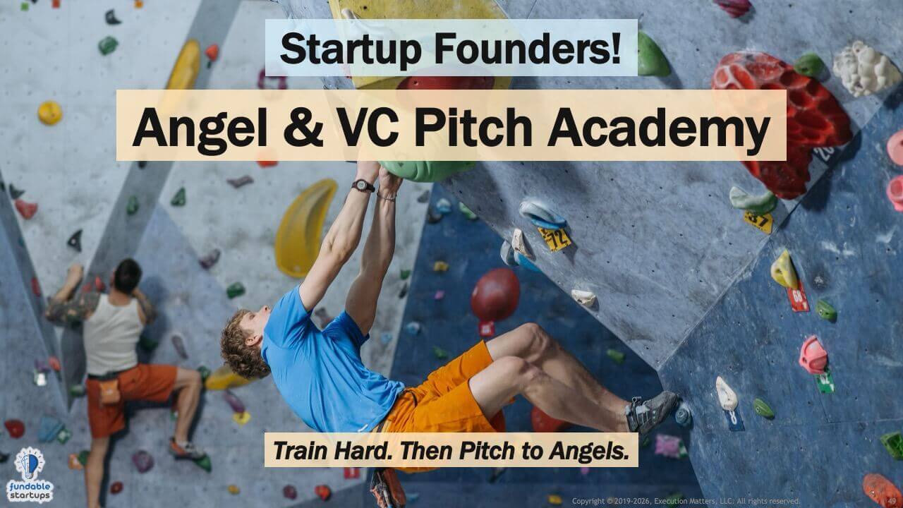 Angel & VC Pitch Academy