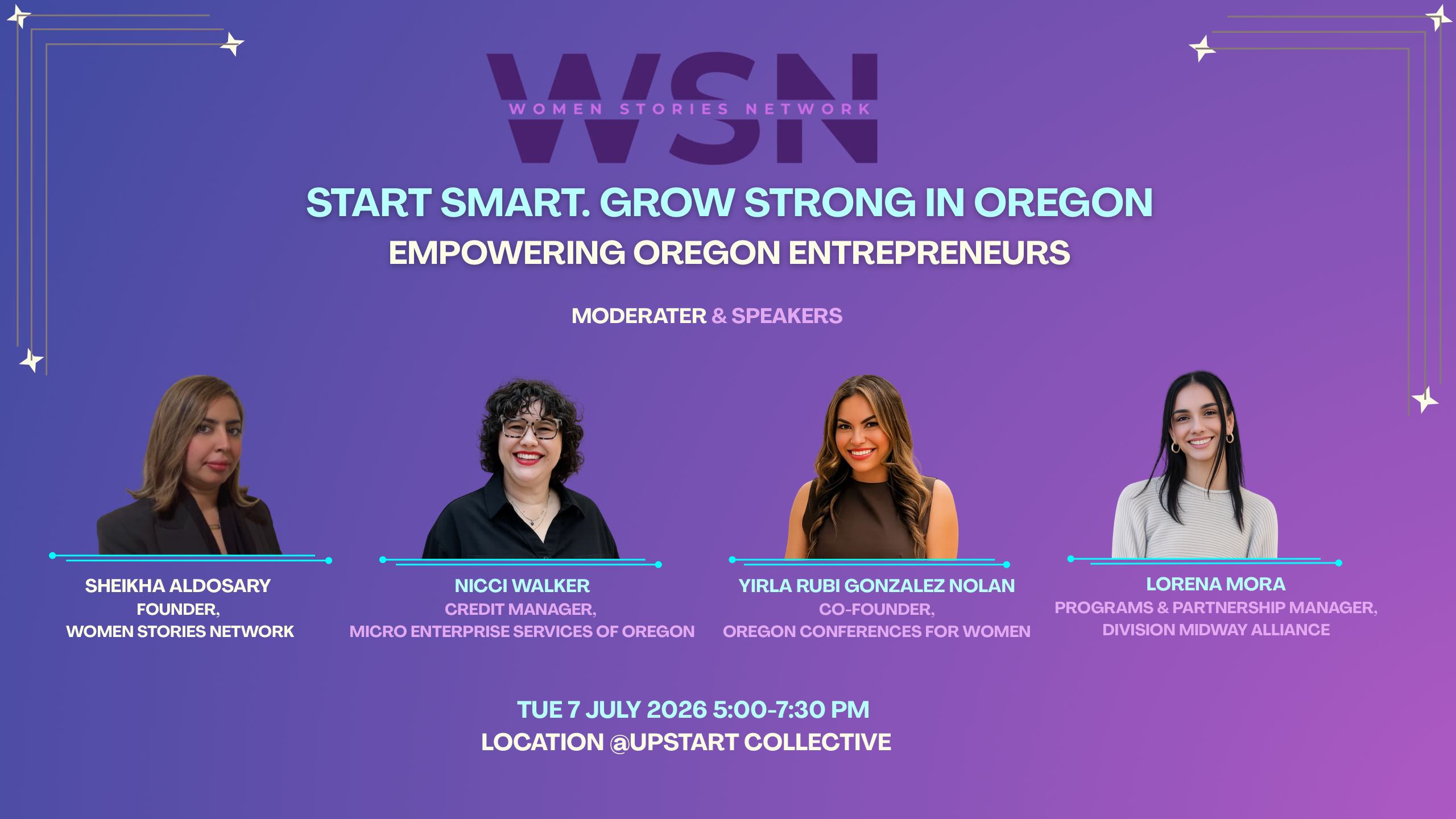Start Smart. Grow Strong in Oregon!  Empowering Oregon Entrepreneurs. 
