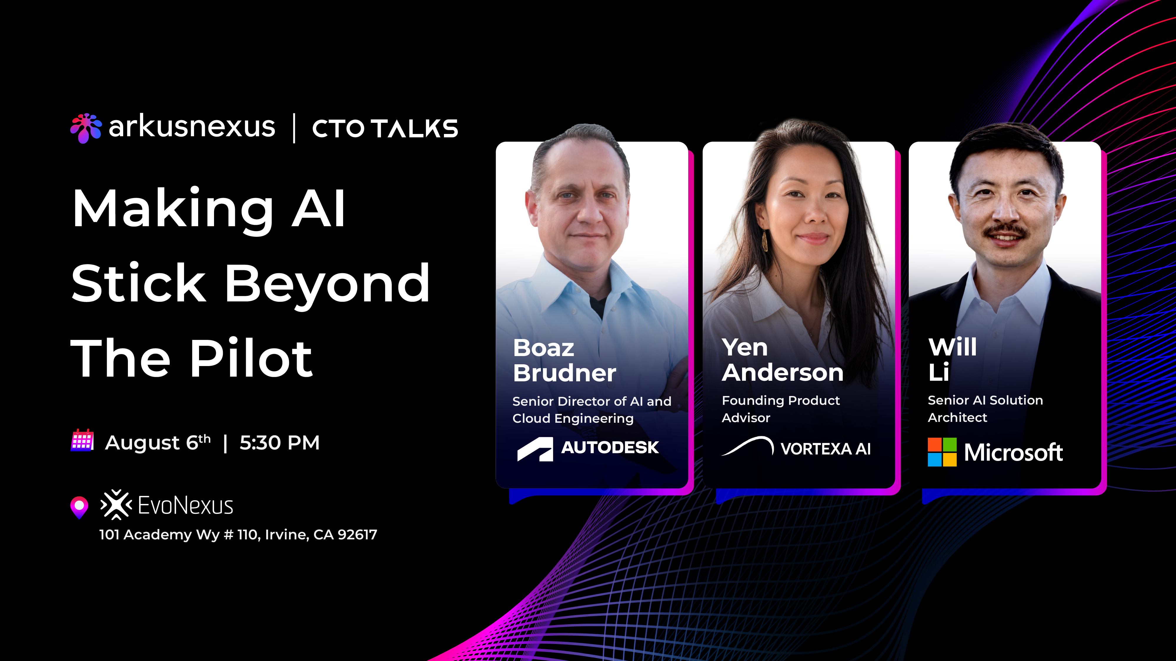 OC CTO Talks x EvoNexus Irvine: Making AI Stick Beyond The Pilot