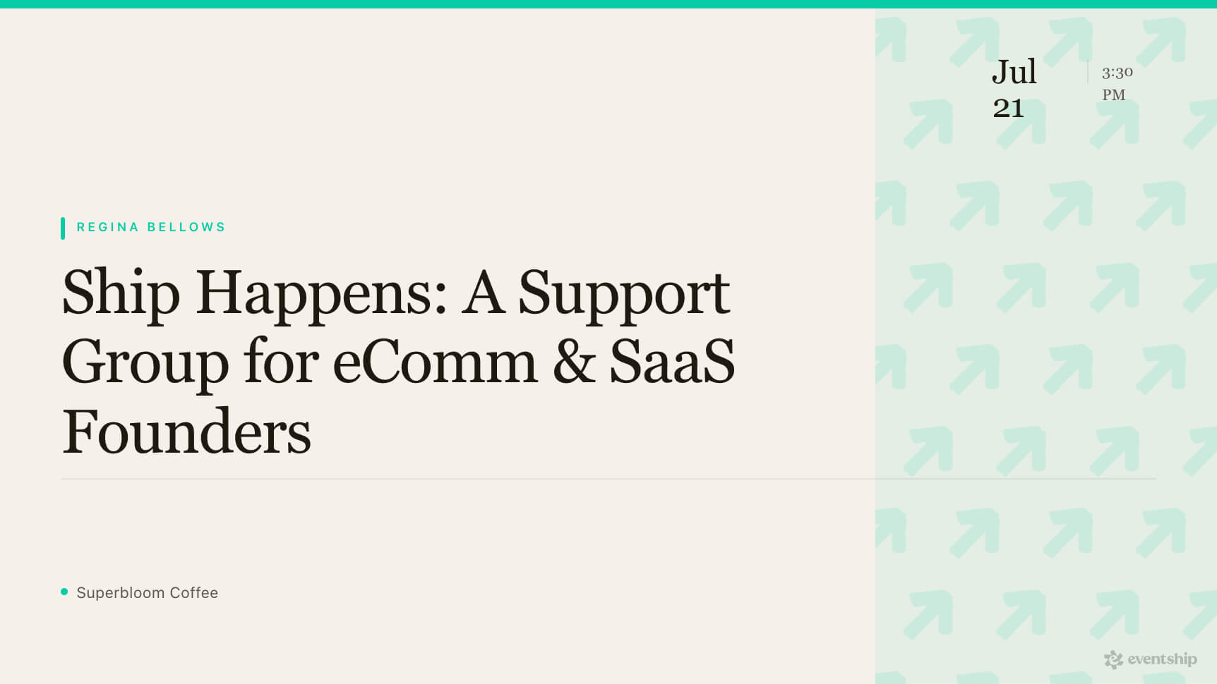 Ship Happens: A Support Group for eComm & SaaS Founders