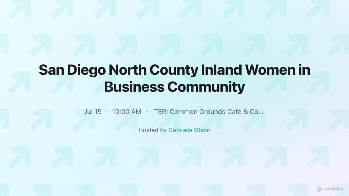 San Diego North County Inland Women in Business Community 
