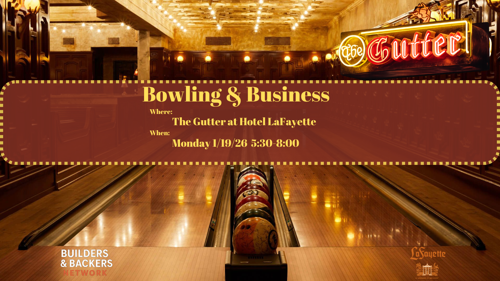 Bowling and Business
