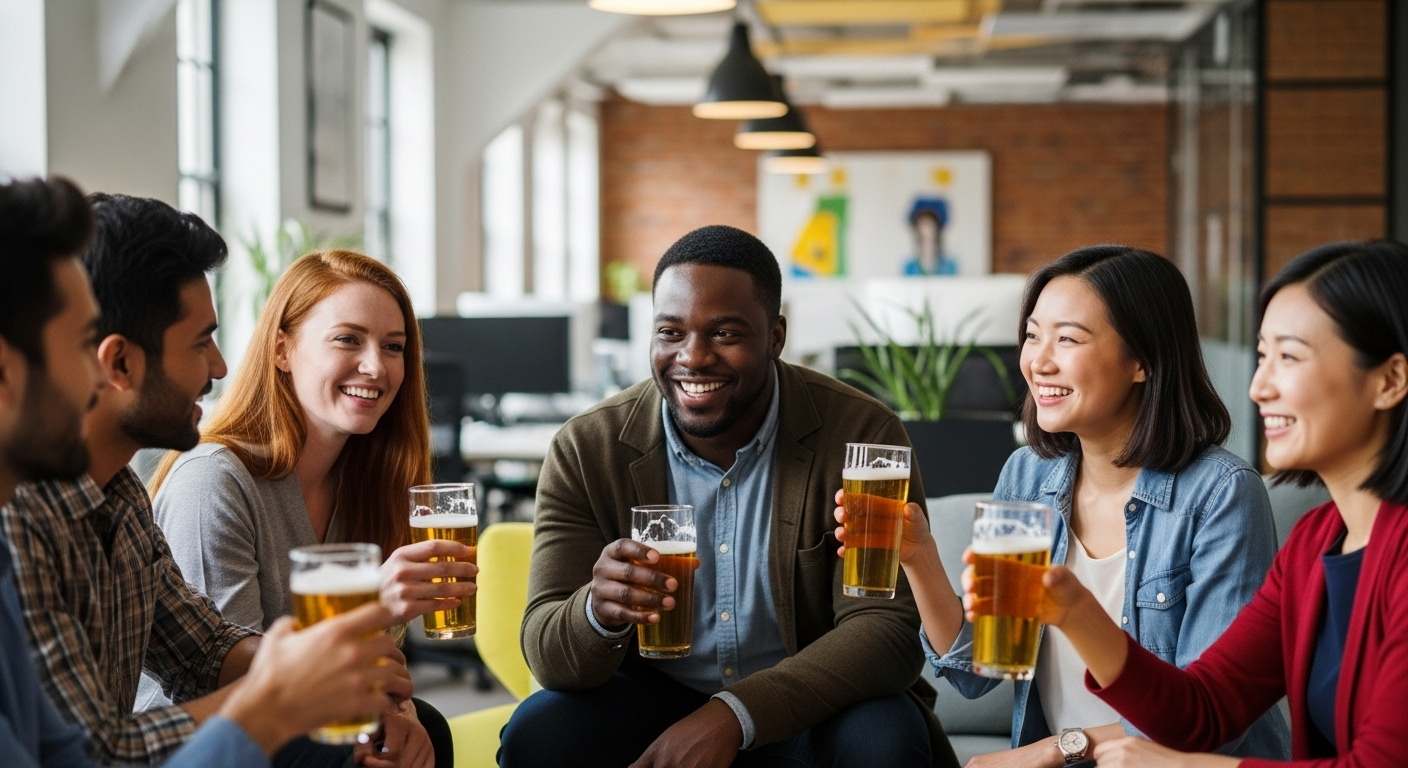 AI Happy Hour July