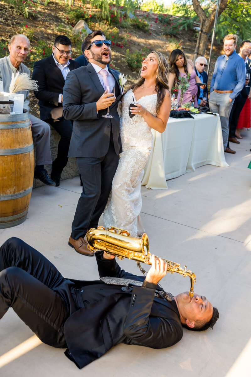Live sax entertainment 