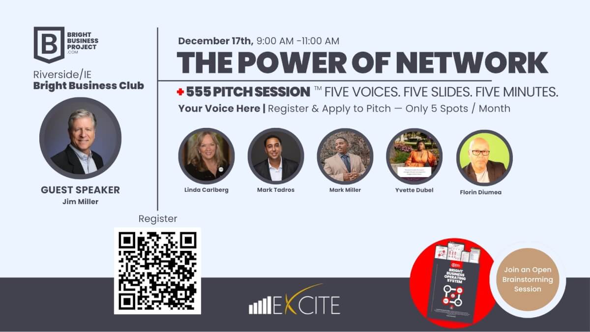 Riverside — The Power of Network + 555 Pitch