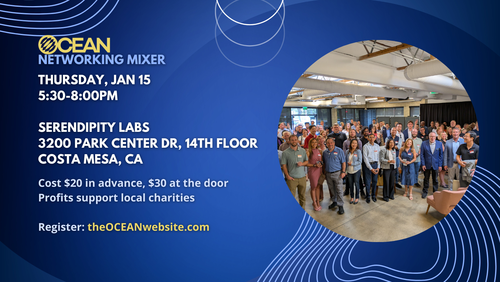 OCEAN Networking Mixer - Jan 15, 2026
