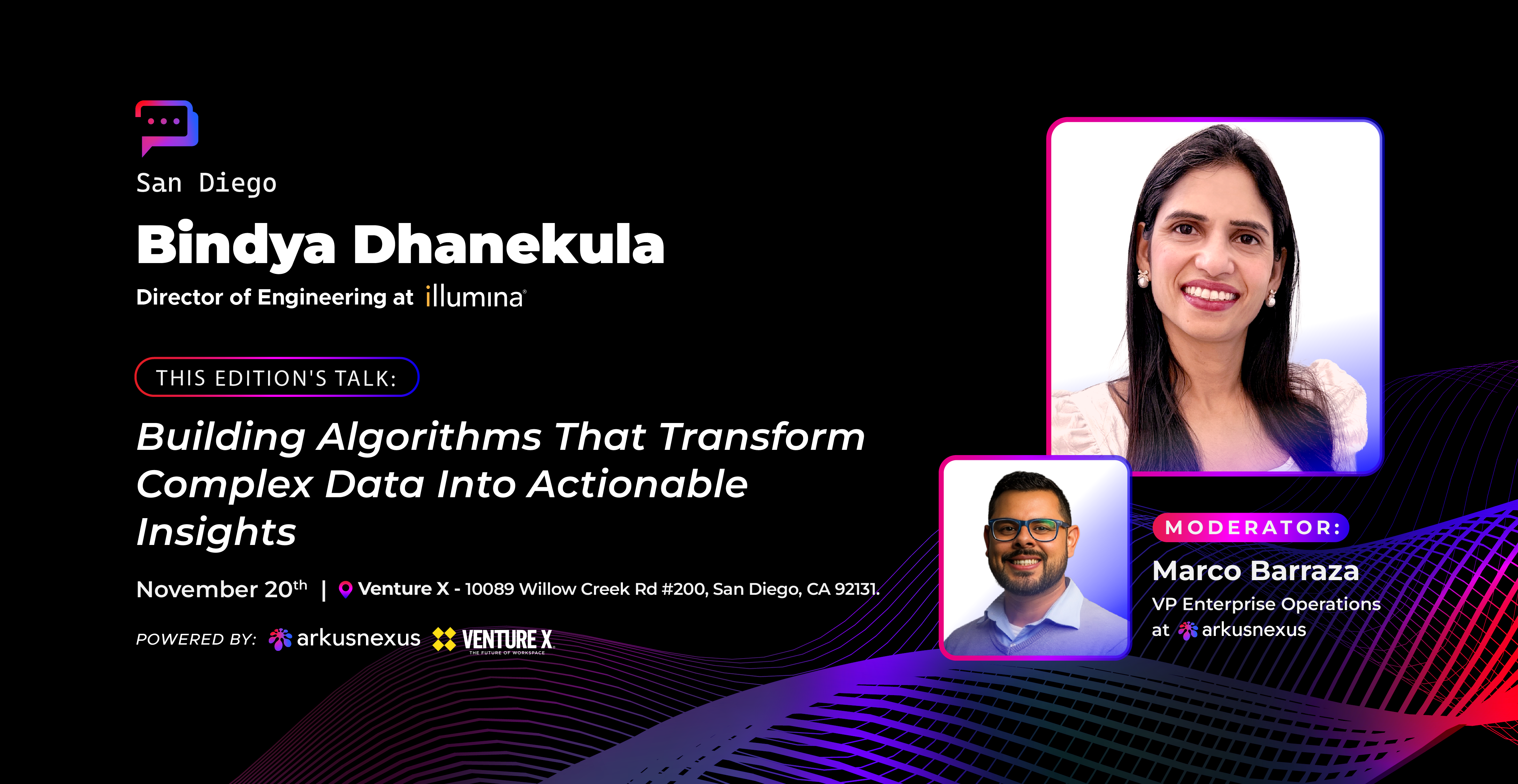 SD CTO Talks presents: An Evening with Illumina Engineering Leadership