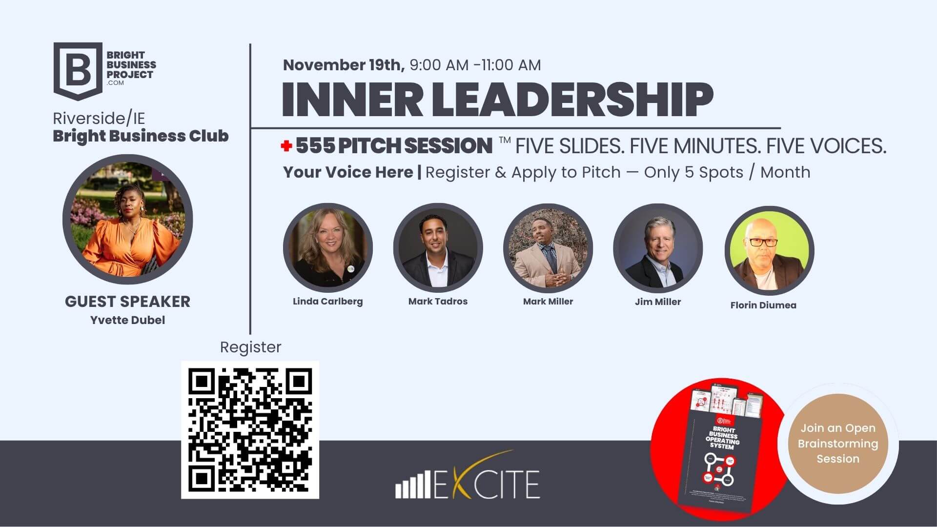 IE — The Power of Inner Leadership + 555 Pitch