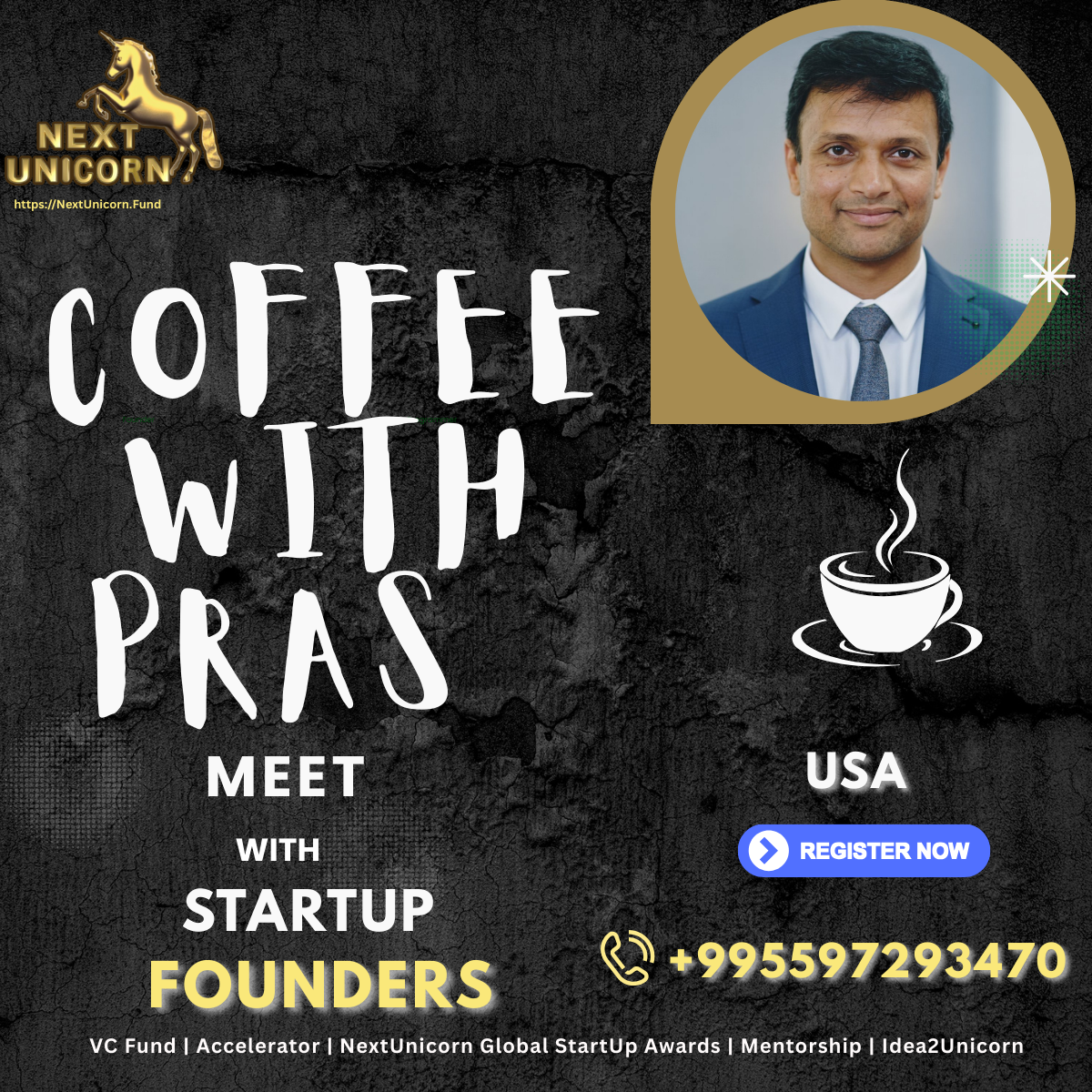 Coffee with Pras | San Francisco 🇺🇸 | Great ideas deserve the right conversations.