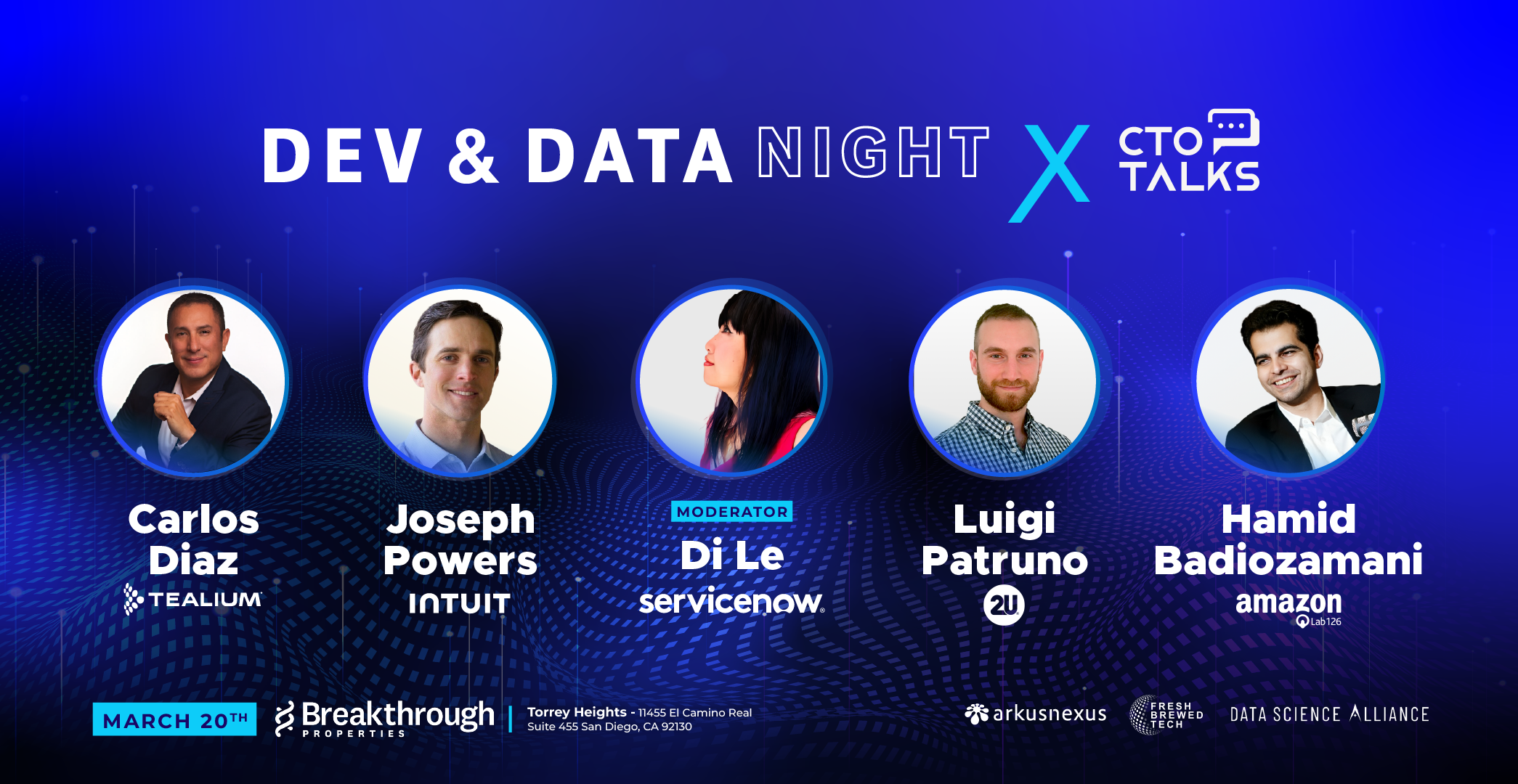 Dev & Data Night x CTO Talks