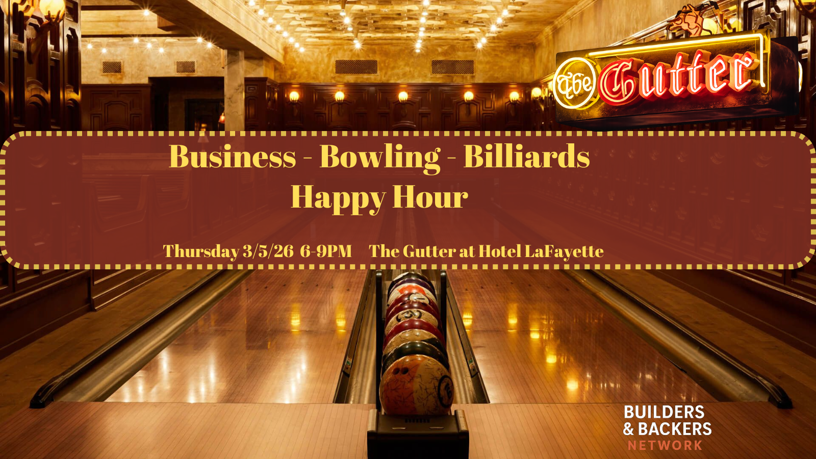 Business - Bowling - Billiards - Happy Hour