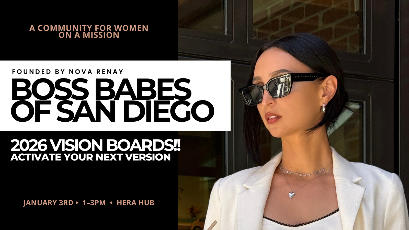 BOSS BABES OF SAN DIEGO: 2026 Vision Boards!