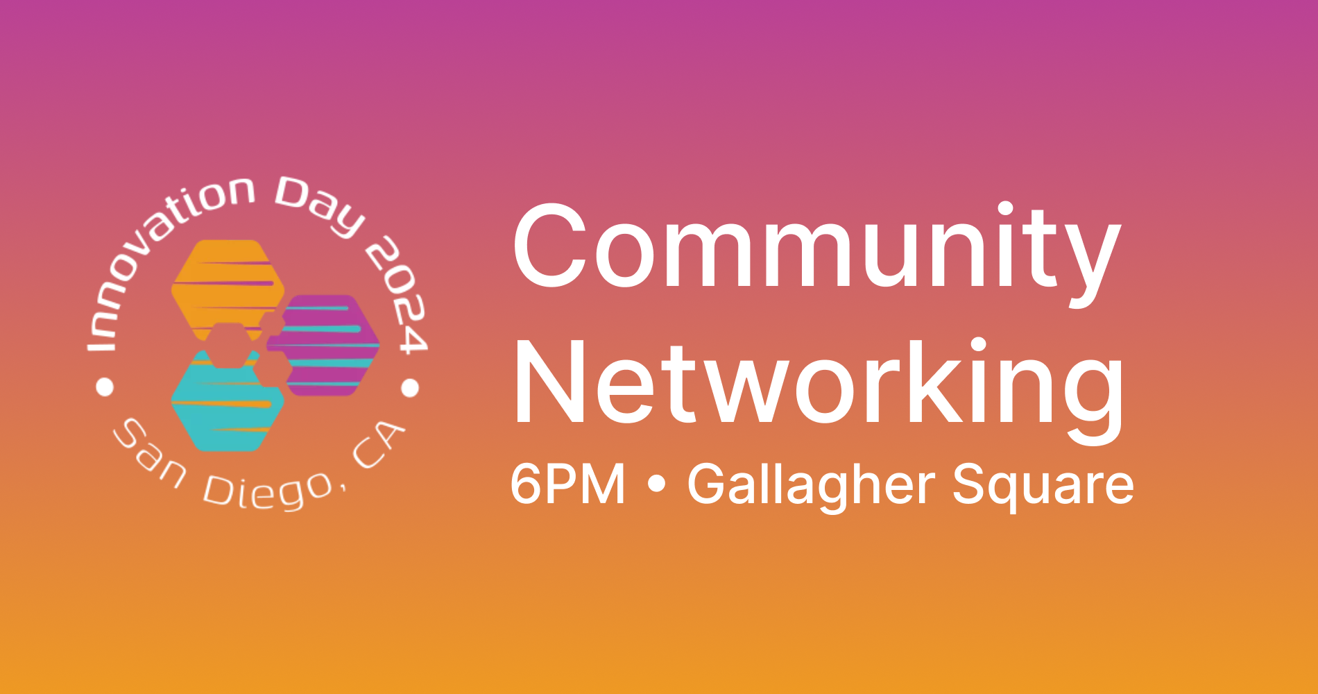 Connect Innovation Day - Community Networking