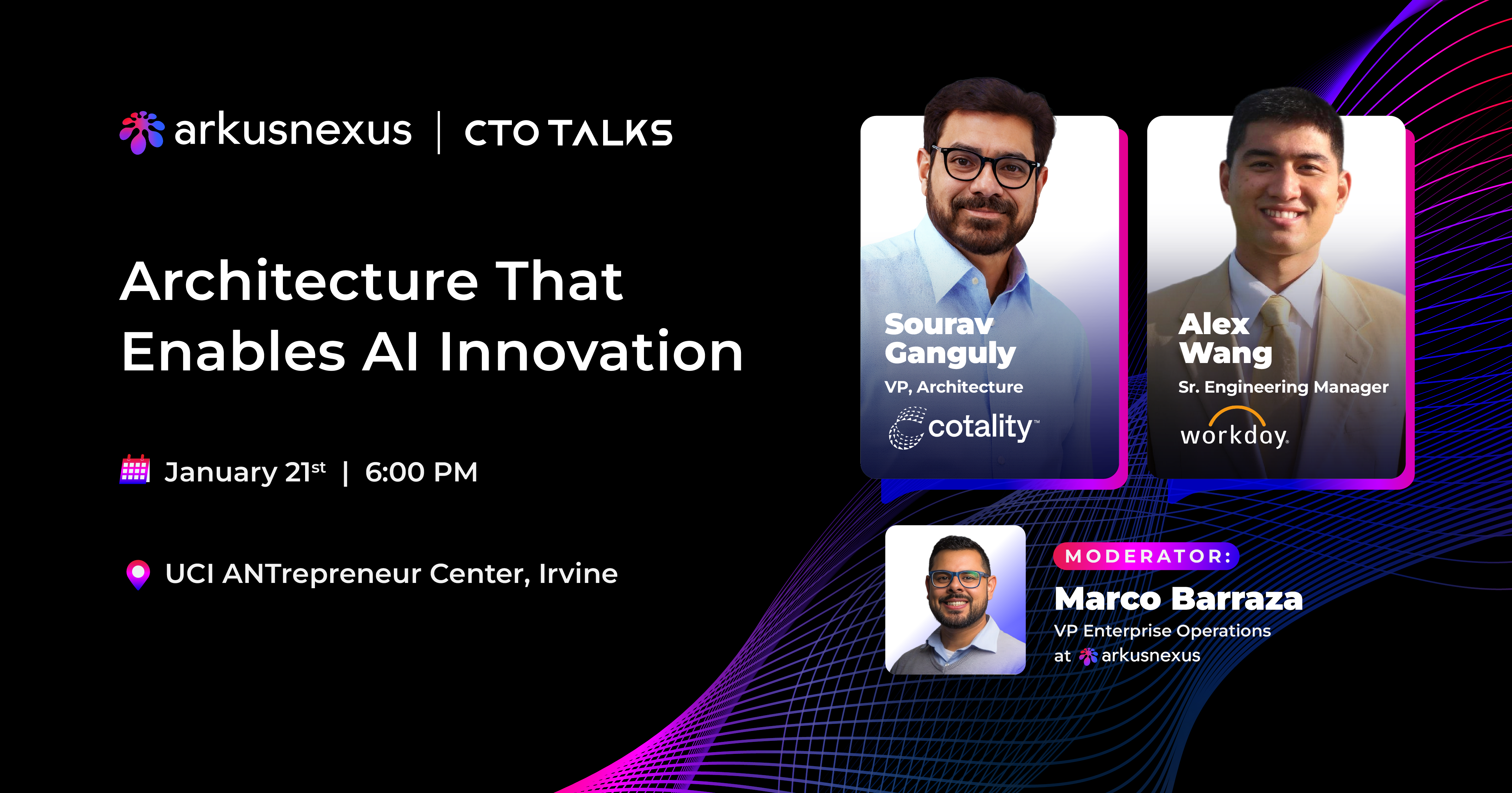 OC CTO Talks presents: Architecture That Enables AI Innovation