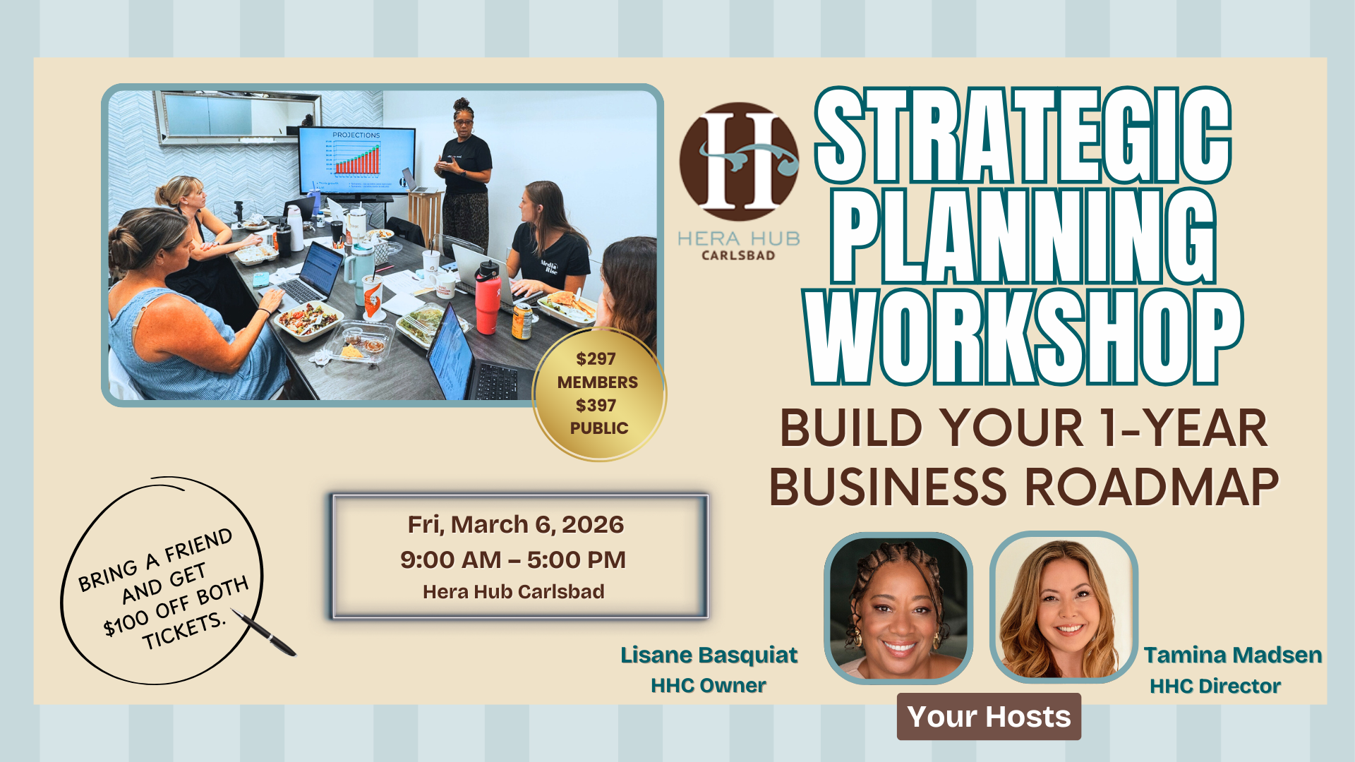 Strategic Action Planning Workshop - Build Your 12-Month Biz Success Roadmap