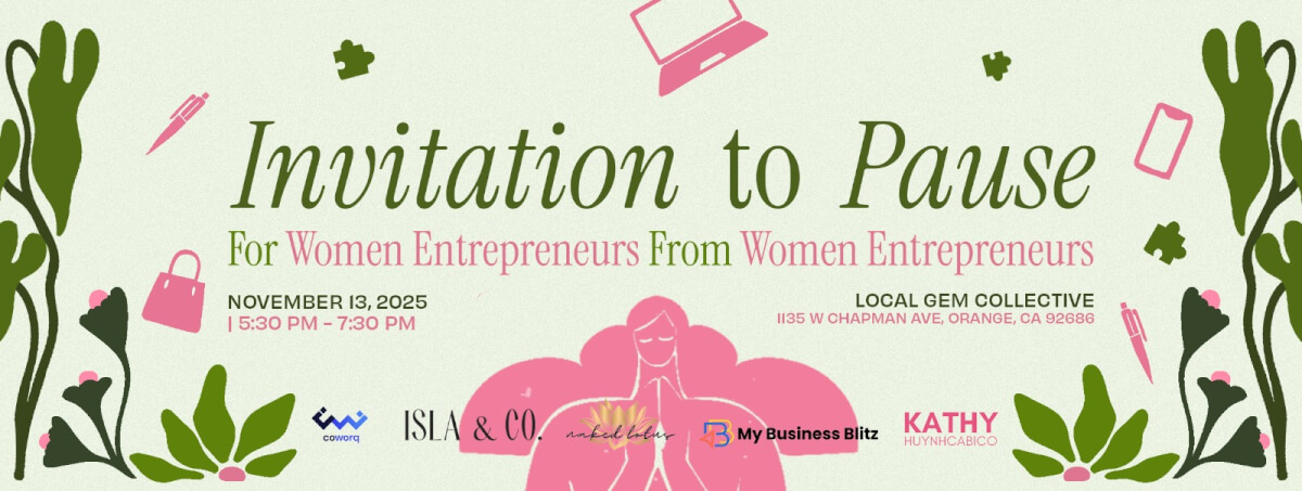 Invitation to Pause: For Women Entrepreneurs By Women Entrepreneurs