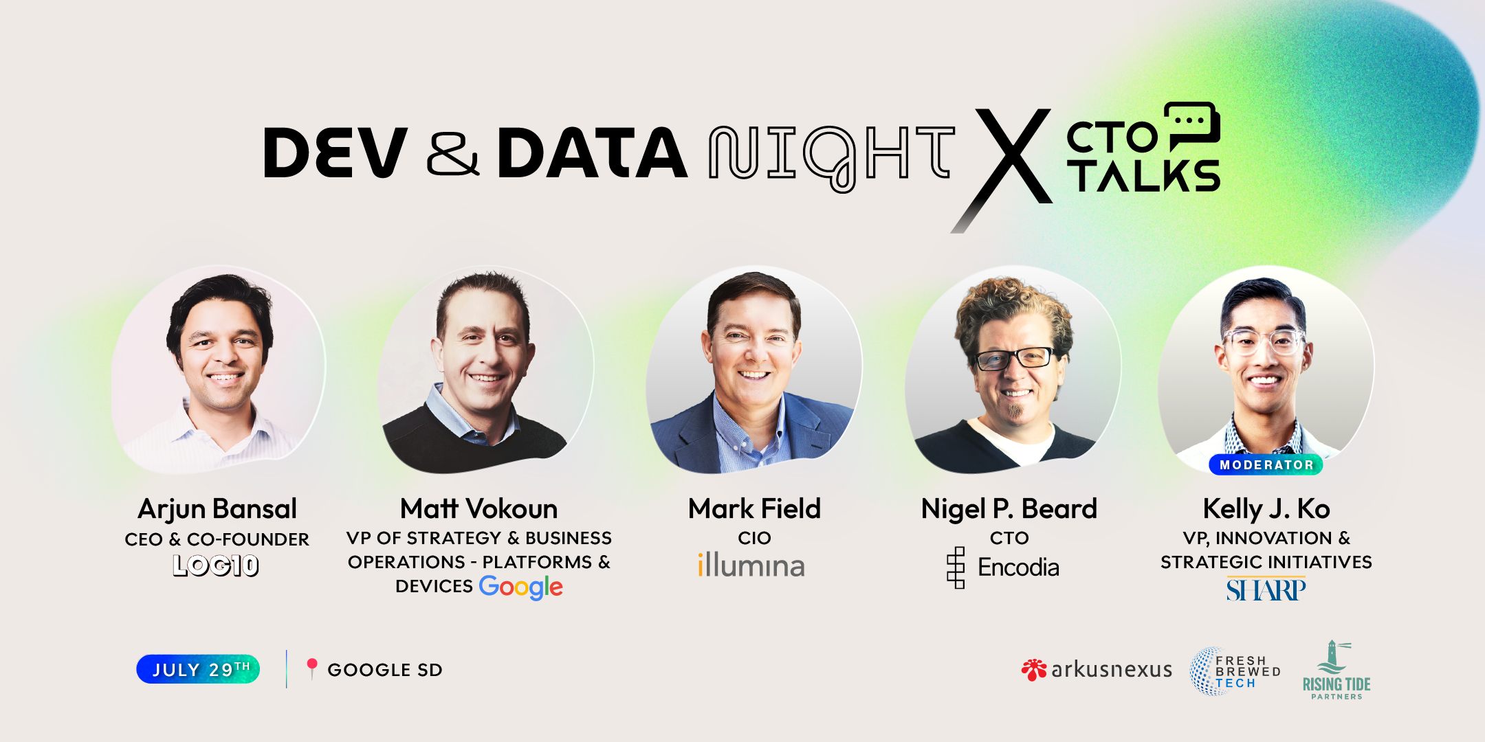 Dev & Data Night X CTO Talks - Healthtech Night