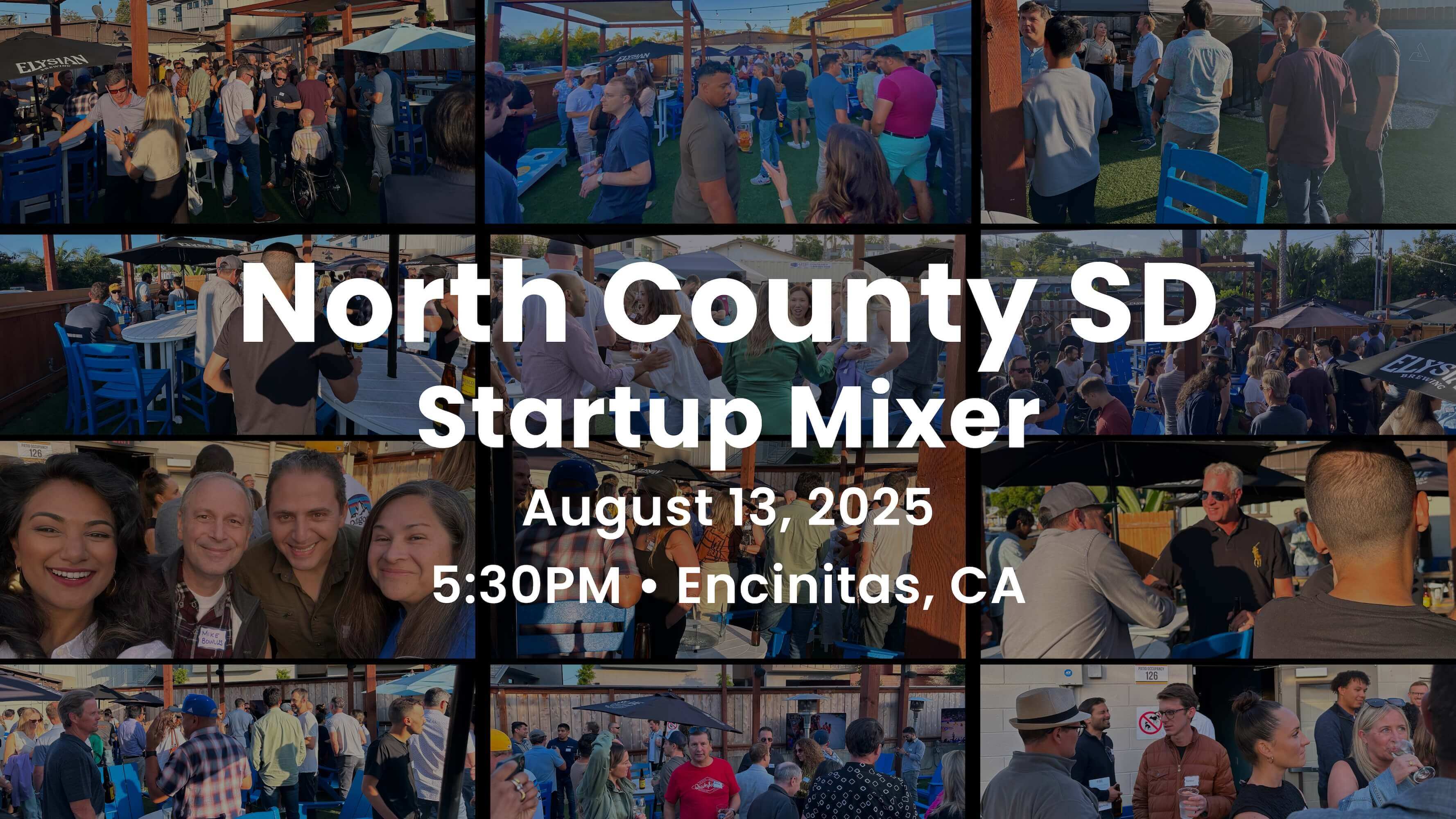 North County SD Startup Mixer - August 2025
