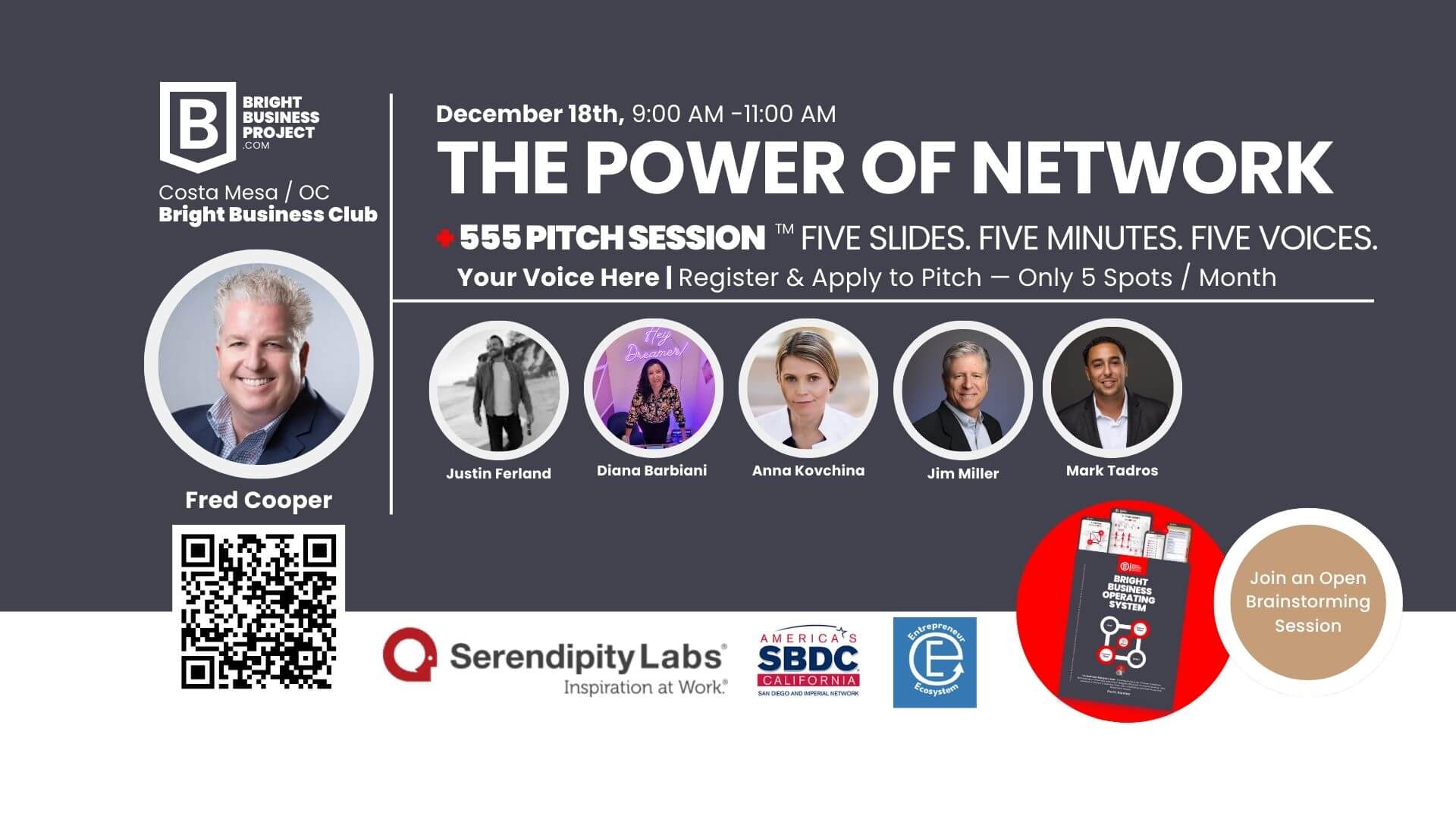 OC — The Power of Network + 555 Pitch