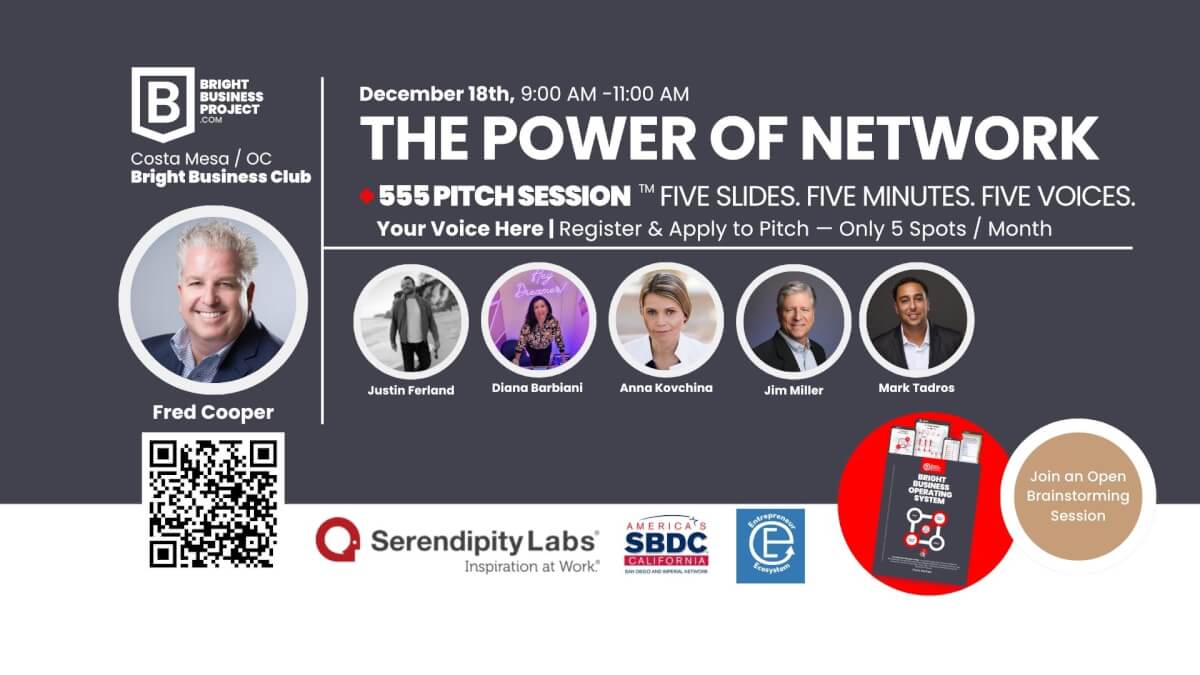 OC — The Power of Network + 555 Pitch