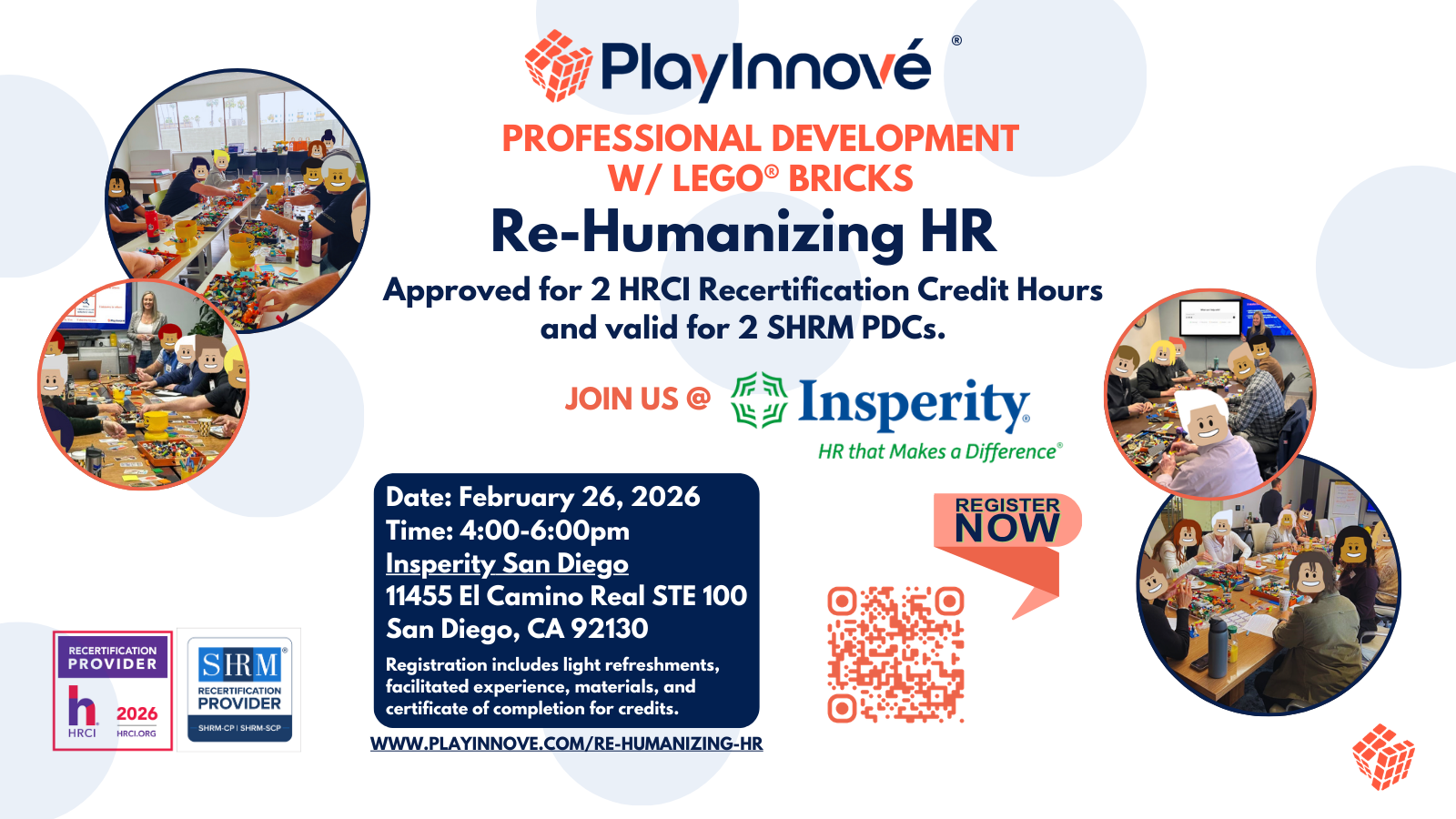 Professional Development with LEGO® Bricks: Re-Humanizing HR