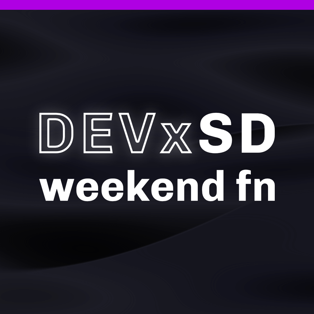 Weekend Function() { Software Developer Meetup }