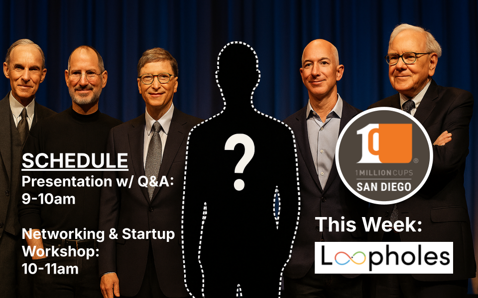 1MillionCups: Fueling startups from ideation to investment [+ NETWORKING]