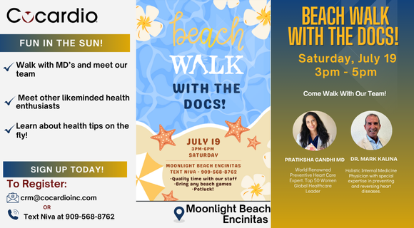 Beach Walk With The Docs 