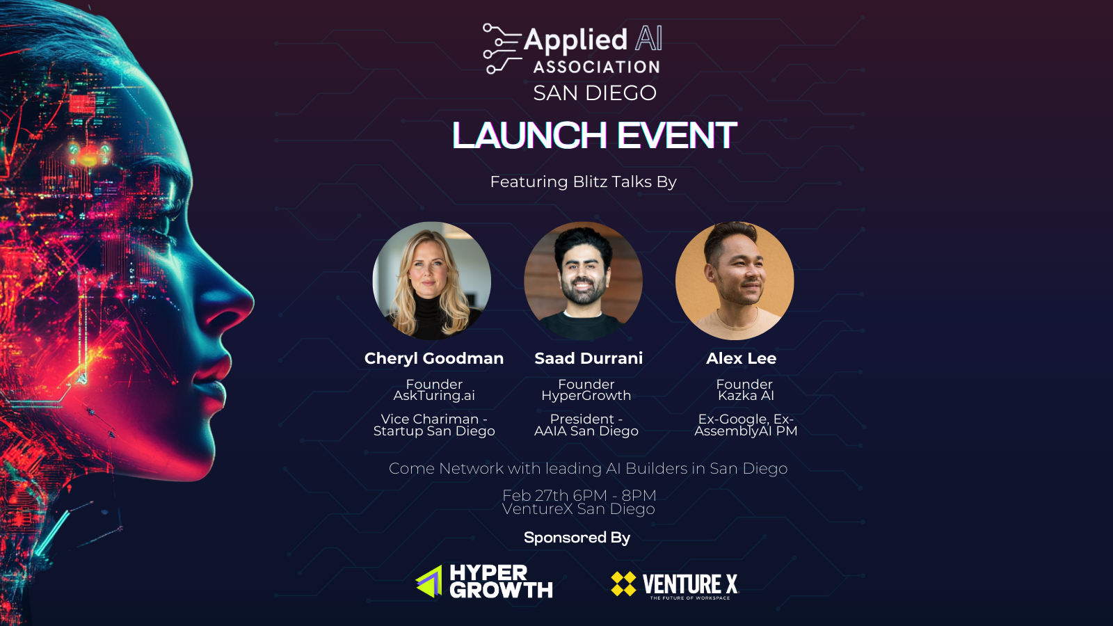 San Diego AAIA Networking Launch Event (Powered by AAIA & HyperGrowth)