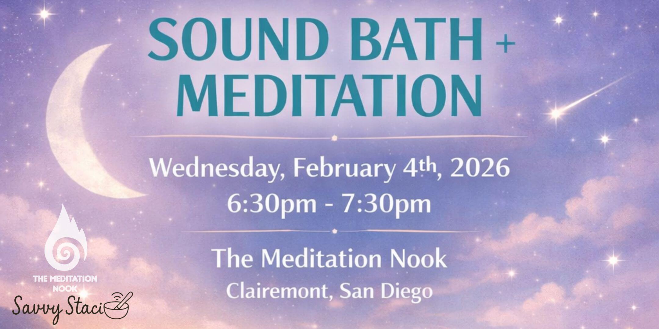 Sound Bath + Guided Meditation