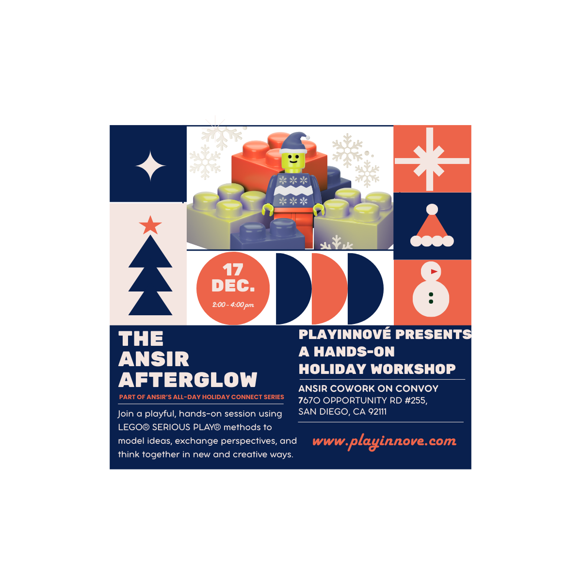 PlayInnové Presents The Ansir Afterglow (Part of the Holiday Connect Series)