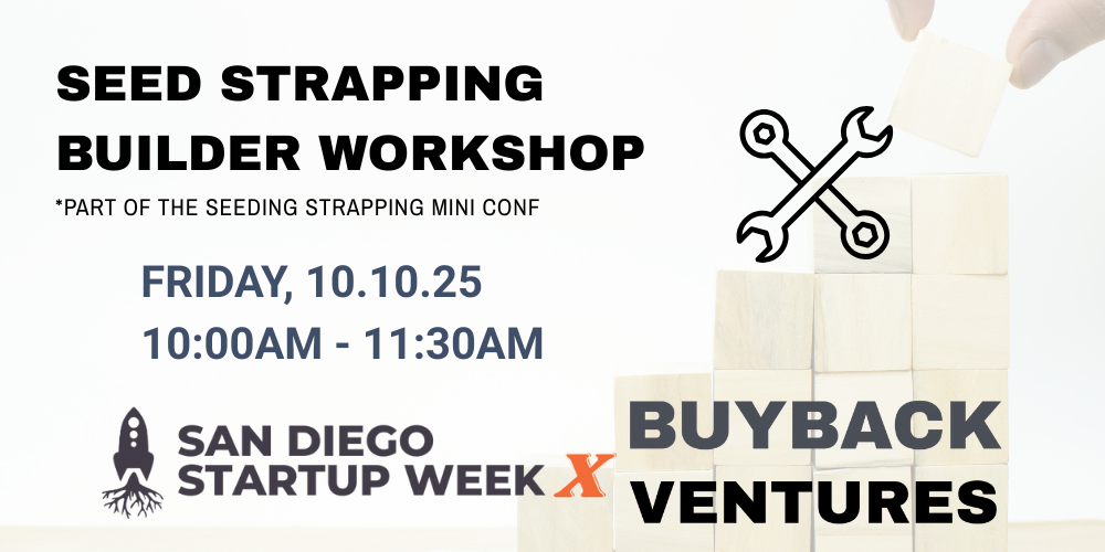 Seed Strapping Builder Workshop- {Additional Registration Required}