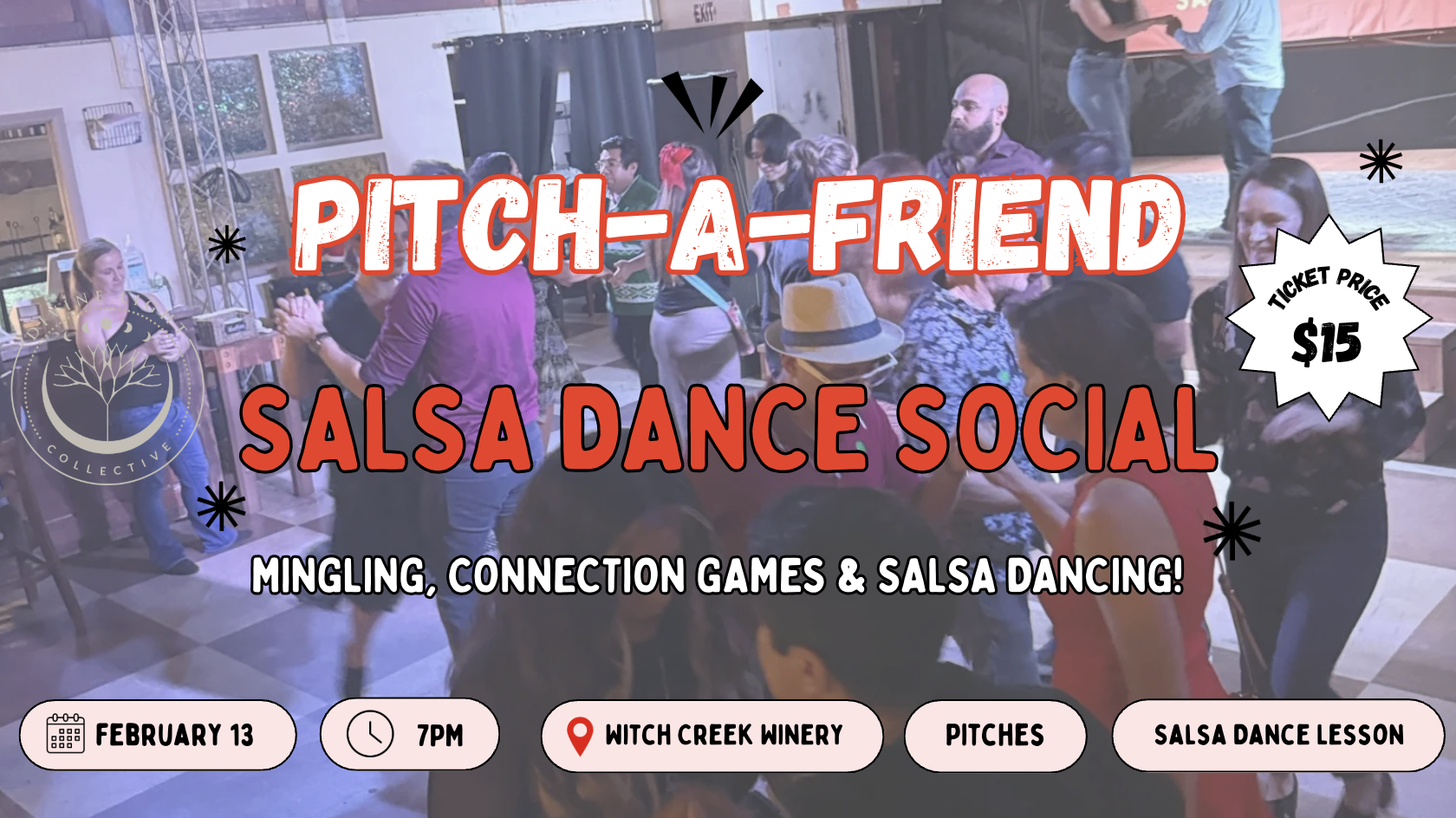 Pitch-A-Friend Salsa Dancing Social!