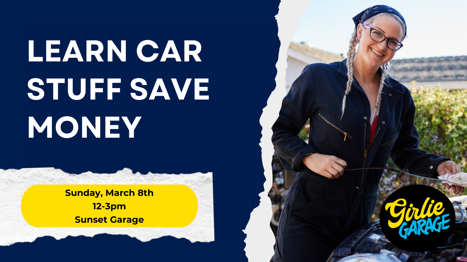 Save Money at the Mechanic - 3 Hour Hands-on Workshop - Ocean Beach