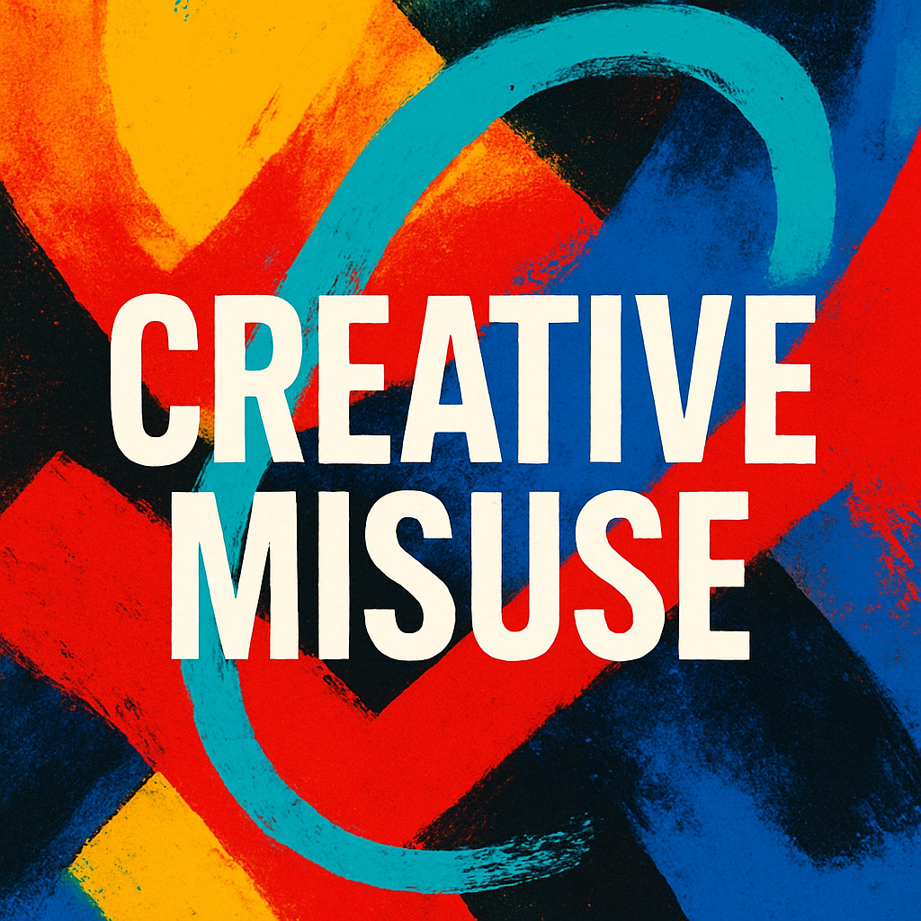 Creative Misuse: Using AI to Break and Rebuild your Thinking