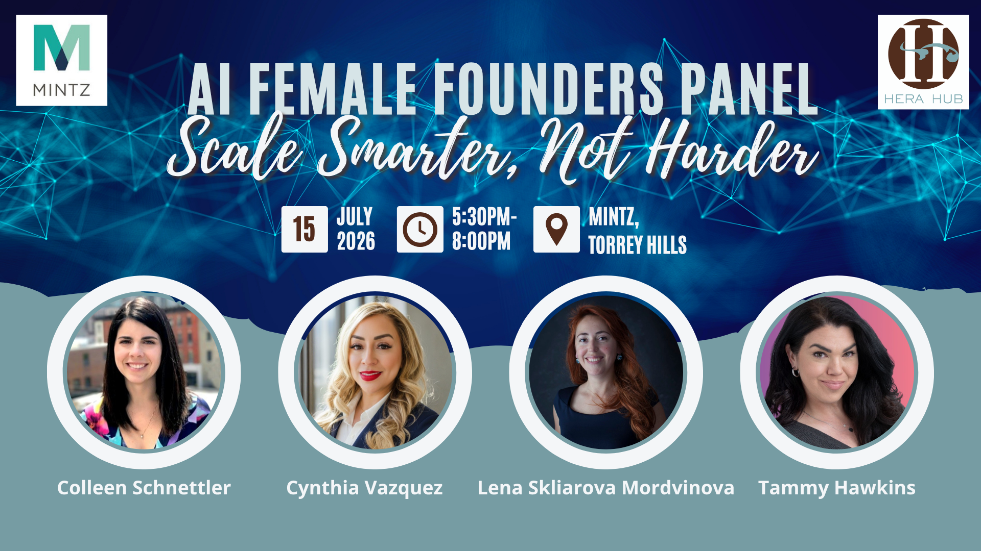 AI Female Founders Panel - Scale Smarter, Not Harder