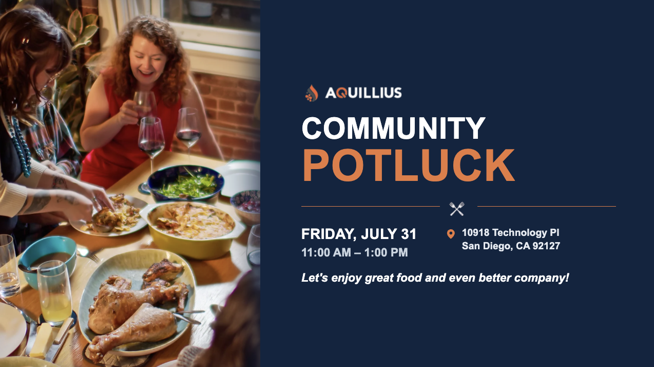 Aquillius Community Potluck